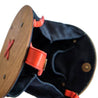 Handmade Small Denim Button Wooden Bag