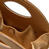 Handmade Golden Large Button Wooden Bag - Handmade gifts!