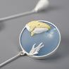 Happy Whale Drop Earrings
