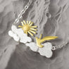 A Bird at Sunrise Necklace