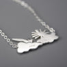 A Bird at Sunrise Necklace