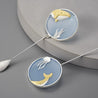 Happy Whale Drop Earrings