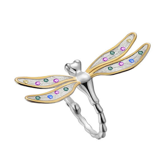 Beautiful Dragonfly Ring