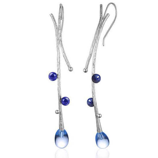 Ethnic Tree Branch Dangle Earrings