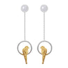 Elegant Parrot Drop Earrings