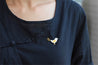 Handmade 'Little Jay Bird' Brooch - Sterling Silver