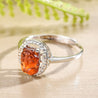Tourmaline Owl Ring