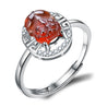 Tourmaline Owl Ring