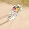 Tourmaline Star Ring