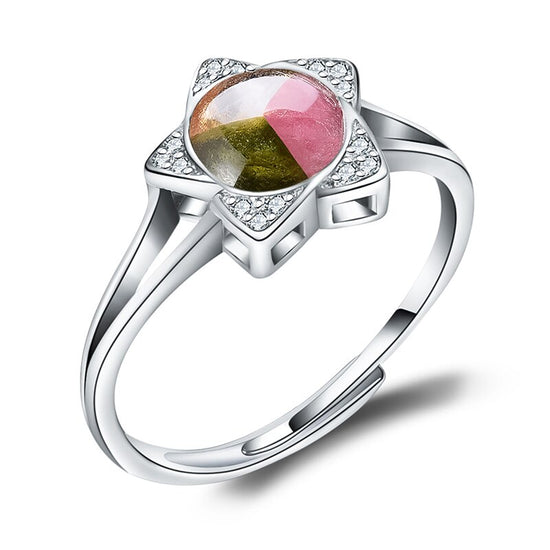 Tourmaline Star Ring