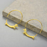 Dachshund Hoop Earrings