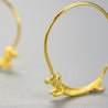 Dachshund Hoop Earrings