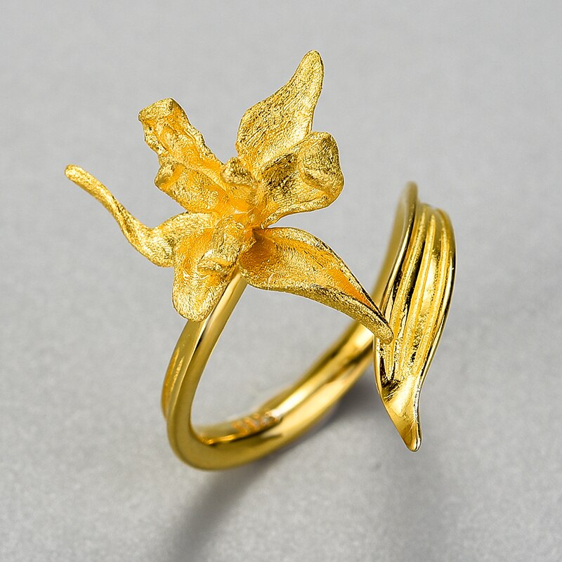 Iris flower store ring