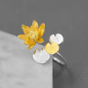 Water Lily Open Ring