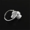 Handmade Vintage 'Little Bells' Ring - Sterling Silver 925