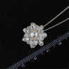 Handmade Blooming Lotus Pendant Necklace