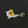 Handmade 'Little Jay Bird' Brooch - Sterling Silver