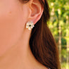 Handmade 'Peony Flower' Jewellery Set