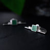 Handmade Elegant Moon Sterling Silver Stud Earrings - Jewellery Online