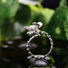 Handmade Beautiful Dragonfly Silver Rings - 925 Sterling Silver
