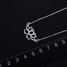 Handmade Vintage Lotus Necklace - Sterling Silver 925