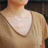 Handmade Vintage Lotus Necklace - Sterling Silver 925