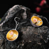 Handmade 'Aroma of Wintersweet' Silver Earrings - Sterling Silver 925