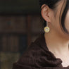 Handmade 'Aroma of Wintersweet' Silver Earrings - Sterling Silver 925