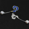 Handmade Cloud Dangle Silver Earrings - Sterling Silver 925