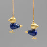 Handmade 'Little Lovely Bird' Dangle Earrings - Sterling Silver 925