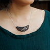 Handmade Vintage 'Birds on a Branch' Necklace - Sterling Silver 925 and Gold Plated