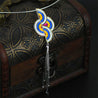 Handmade 'Rosy Clouds' Pendant - Sterling Silver 925