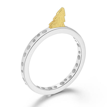 8 / Silver - Small Tree