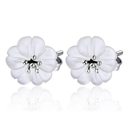 'Flower in the Rain' Studs