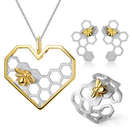 'Honeycomb Home Guard' Jewellery Set