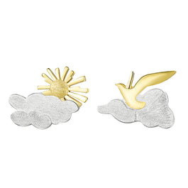 A Bird at Sunrise Studs