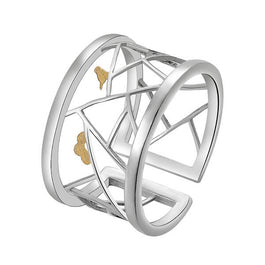 Designer 'Paper-cut' Ring