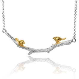 Birds on a Branch Necklace