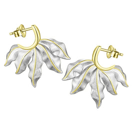 Chic Leaves Hoops