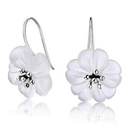 'Flower in the Rain' Drop Earrings