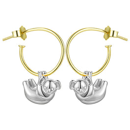 Cute Koala Hoop Earrings
