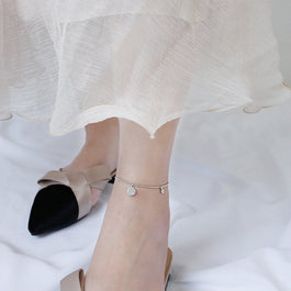 Zircon Charm Anklet
