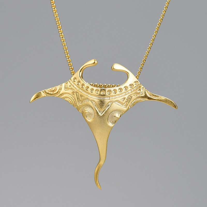 MantaRay Pendant Necklace | MoreAngles