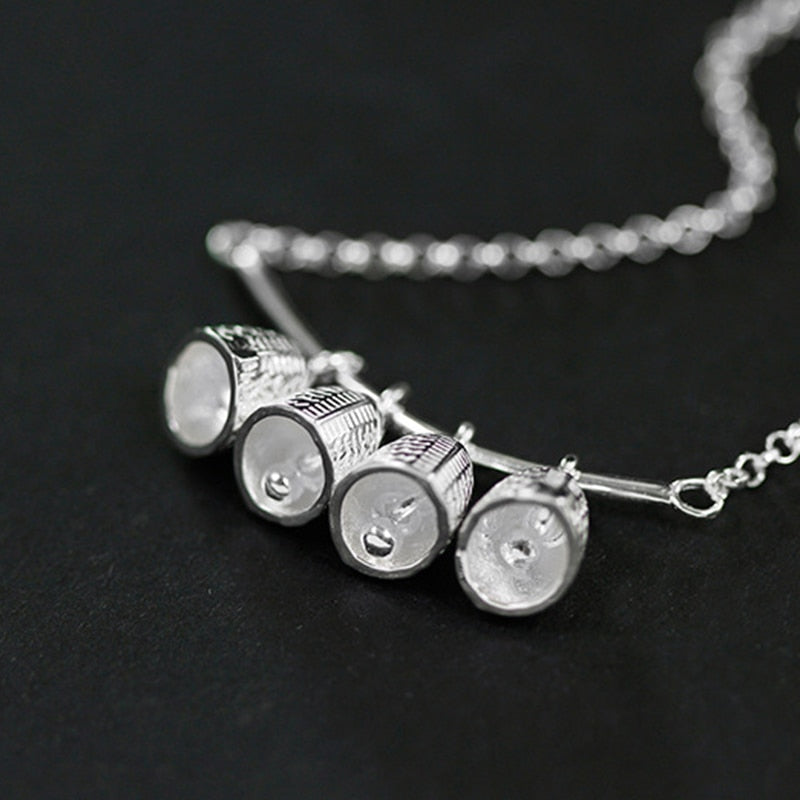 Handmade Vintage 'Little Bells' Bracelet - Sterling Silver 925