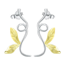 Twisted Branches Dangle Earrings